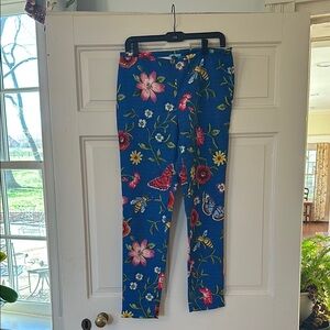 Floral Skinny Pants